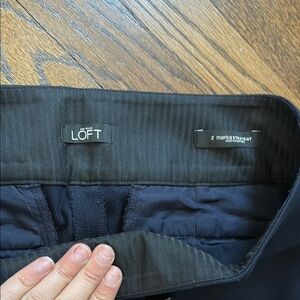 Chic Black Straight Leg Trousers